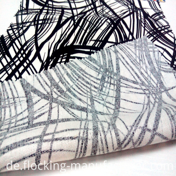 Linen Viscose Blending Printed Fabric for Garment & Home Textiles